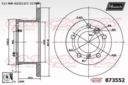 MAXTECH 873552.0080