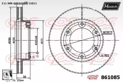 MAXTECH 861085.0080