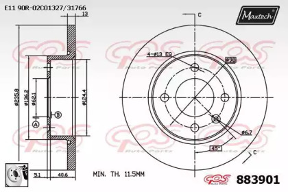 MAXTECH 883901.0080