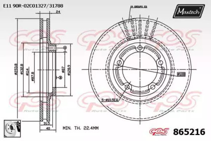 MAXTECH 865216.0080