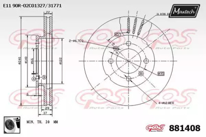 MAXTECH 881408.0060