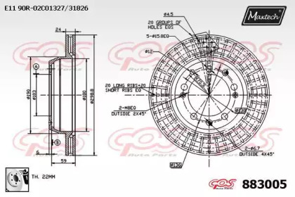 MAXTECH 883005.0080