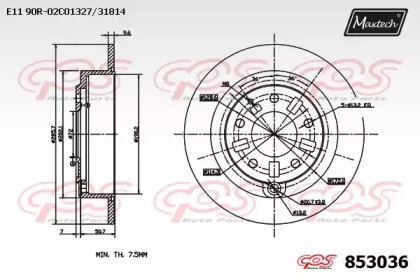 MAXTECH 853036.0000