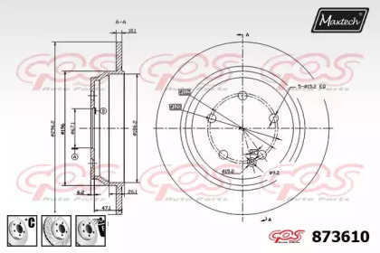 MAXTECH 873610.6880