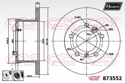 MAXTECH 873552.6060