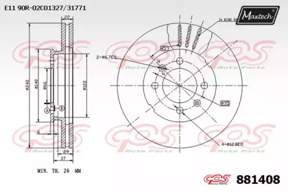 MAXTECH 881408.0000