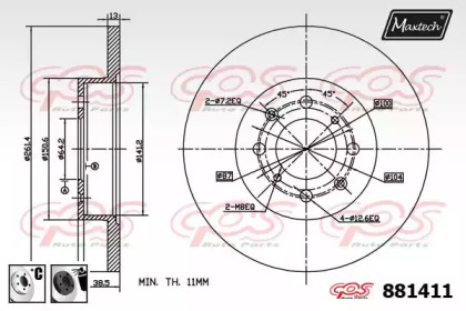 MAXTECH 881411.6060