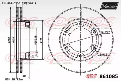 MAXTECH 861085.0000