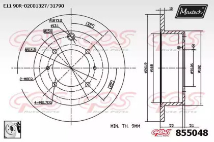 MAXTECH 855048.0080