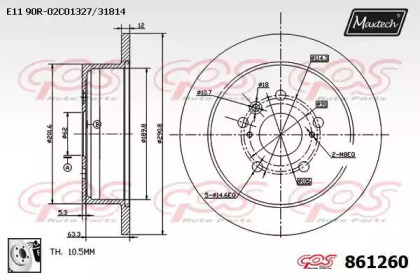 MAXTECH 861260.0080