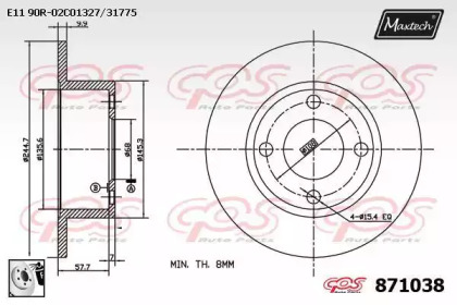 MAXTECH 871038.0080