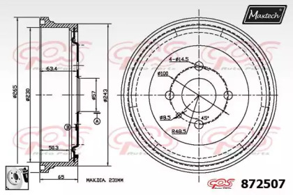 MAXTECH 872507.0080