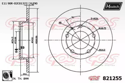 MAXTECH 821255.0060