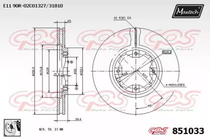 MAXTECH 851033.0080