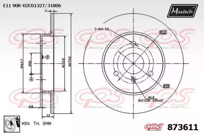 MAXTECH 873611.0080