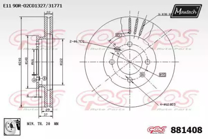 MAXTECH 881408.0080