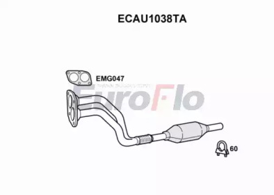 EUROFLO ECAU1038TA