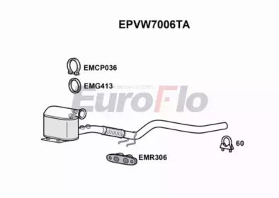 EUROFLO EPVW7006TA