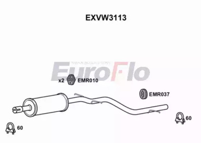 EUROFLO EXVW3113