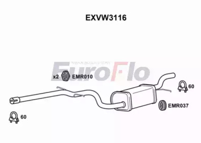 EUROFLO EXVW3116