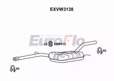 EUROFLO EXVW3138