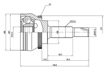 AYWIPARTS AW1510045A