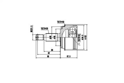 AYWIPARTS AW1510046A