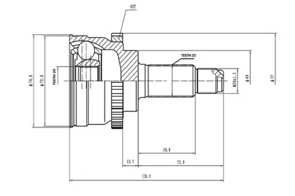 AYWIPARTS AW1510047A