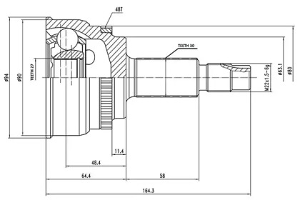 AYWIPARTS AW1510058A