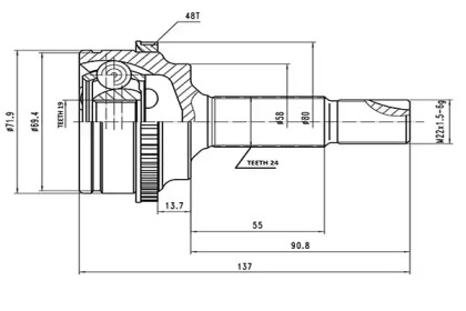 AYWIPARTS AW1510059A