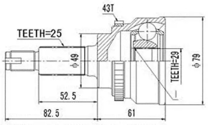 AYWIPARTS AW1510061A