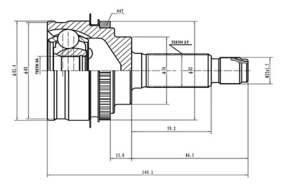 AYWIPARTS AW1510072A