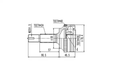 AYWIPARTS AW1510082A