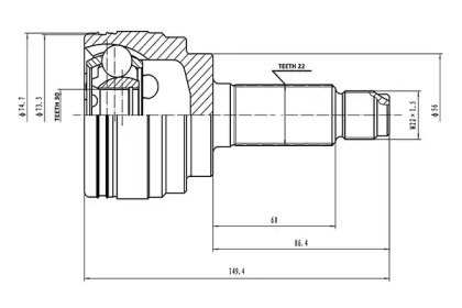 AYWIPARTS AW1510083