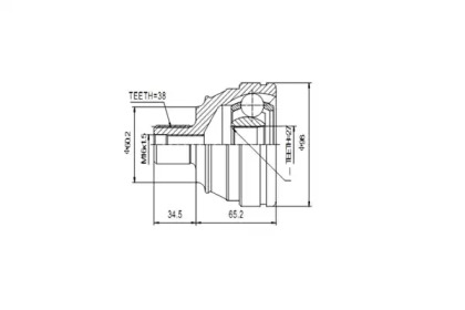 AYWIPARTS AW1510093