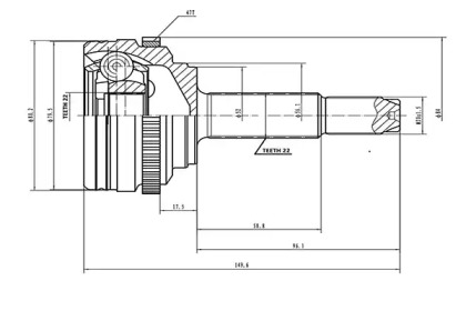 AYWIPARTS AW1510098A