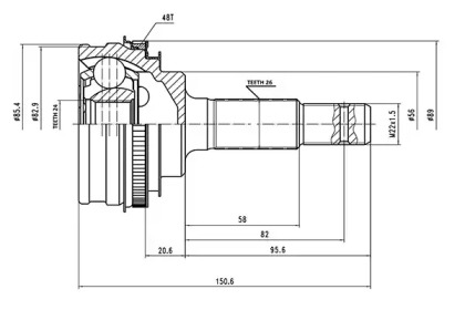 AYWIPARTS AW1510108A