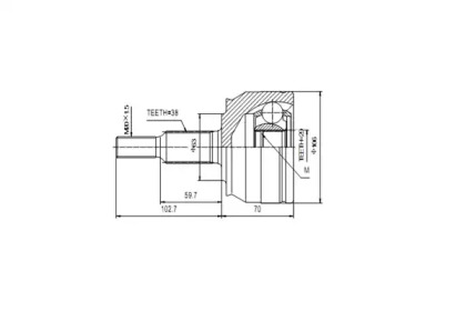 AYWIPARTS AW1510128