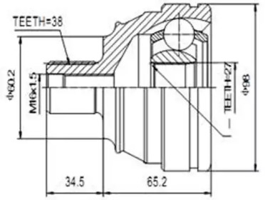 AYWIPARTS AW1510146