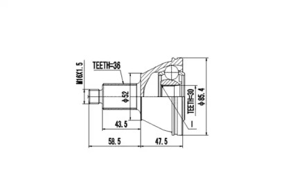 AYWIPARTS AW1510148