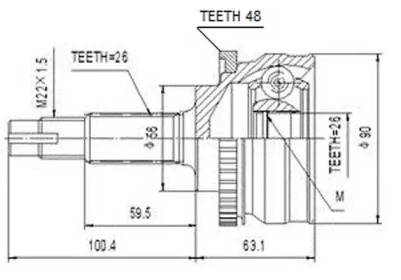 AYWIPARTS AW1510157A