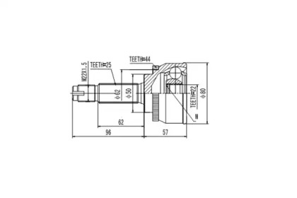 AYWIPARTS AW1510184A