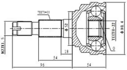 AYWIPARTS AW1510186