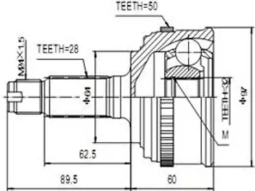 AYWIPARTS AW1510187A