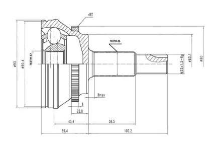 AYWIPARTS AW1510357A