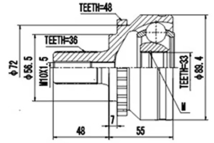 AYWIPARTS AW1510562A