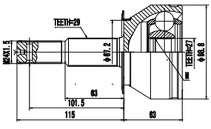 AYWIPARTS AW1510657