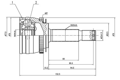 AYWIPARTS AW1510658A