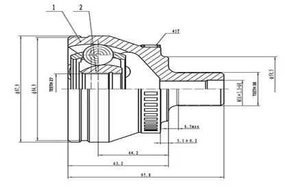 AYWIPARTS AW1510669A