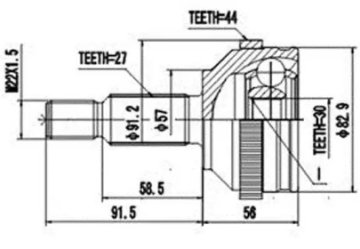 AYWIPARTS AW1510697A